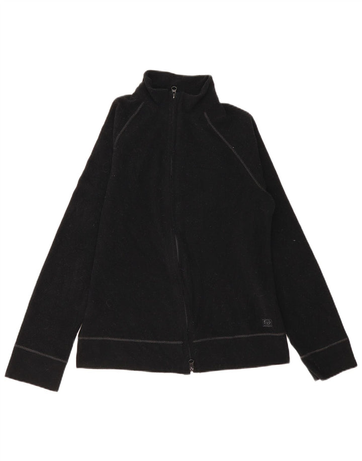 Женская флисовая куртка SERGIO TACCHINI UK 12, средний черный полиэстер