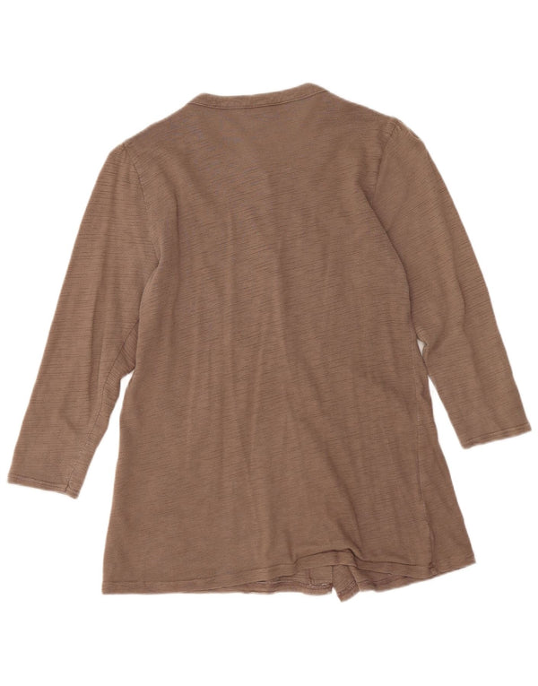 Женская блузка-рубашка с рукавом 3/4 Topshop UK 8, маленькая серая