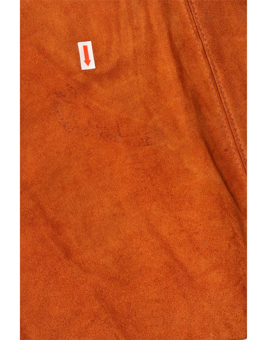 Винтажный женский замшевый жилет UK 18 XL, коричневый в стиле вестерн