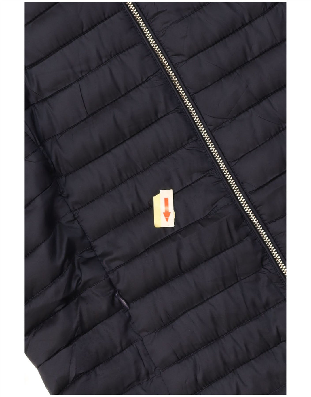 MASSIMO DUTTI Женская утепленная куртка с капюшоном UK 10, маленькая, темно-синяя