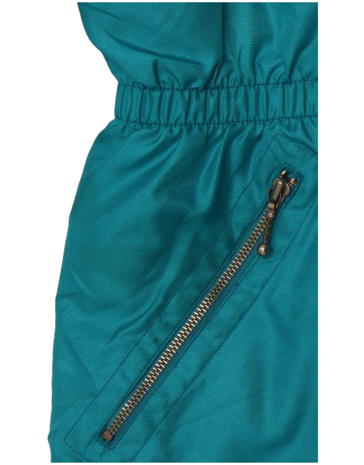 Женская лыжная куртка большого размера DUBIN EU 44 XL, синяя, спортивная с цветными блоками