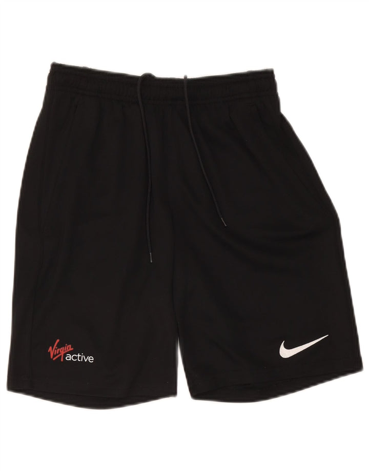Женские спортивные шорты Nike Dri Fit UK 8, маленькие черные, полиэстер