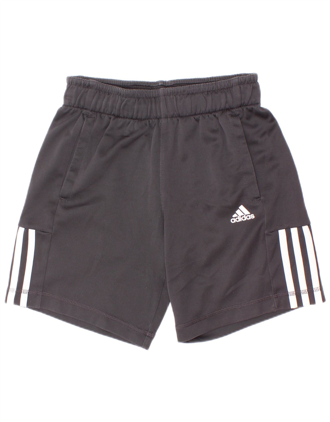Спортивные шорты Adidas Climalite для мальчиков 9-10 лет, черный полиэстер