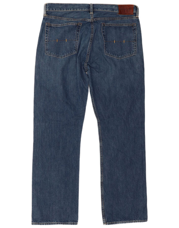 Мужские прямые джинсы POLO RALPH LAUREN W36 L32 синие, хлопок