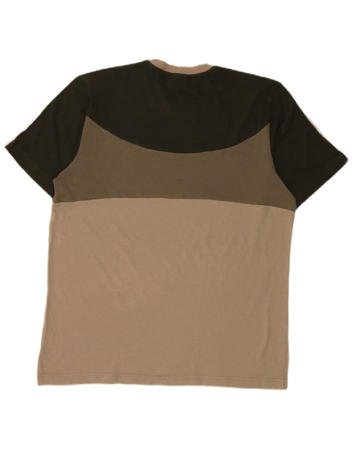 Мужская футболка Adidas Top Large Khaki Colorblock