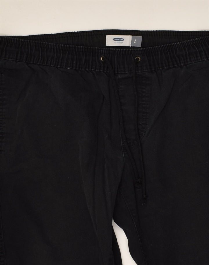 OLD NAVY Mens Joggers Jeans Small W32 L29 Black Cotton | Vintage Old Navy | Thrift | Second-Hand Old Navy | Used Clothing | Messina Hembry 