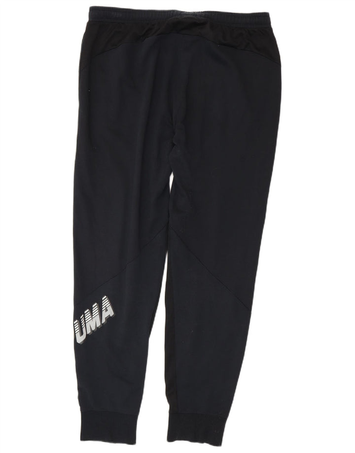 Мужские спортивные брюки с рисунком Puma, джоггеры XL, черные