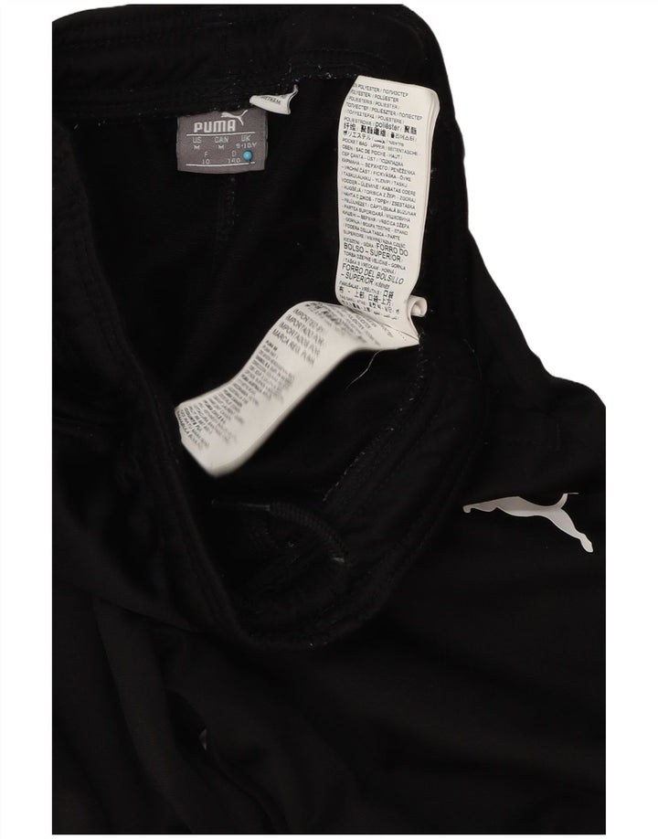 Спортивные брюки Puma для мальчиков 9-10 лет, черный полиэстер