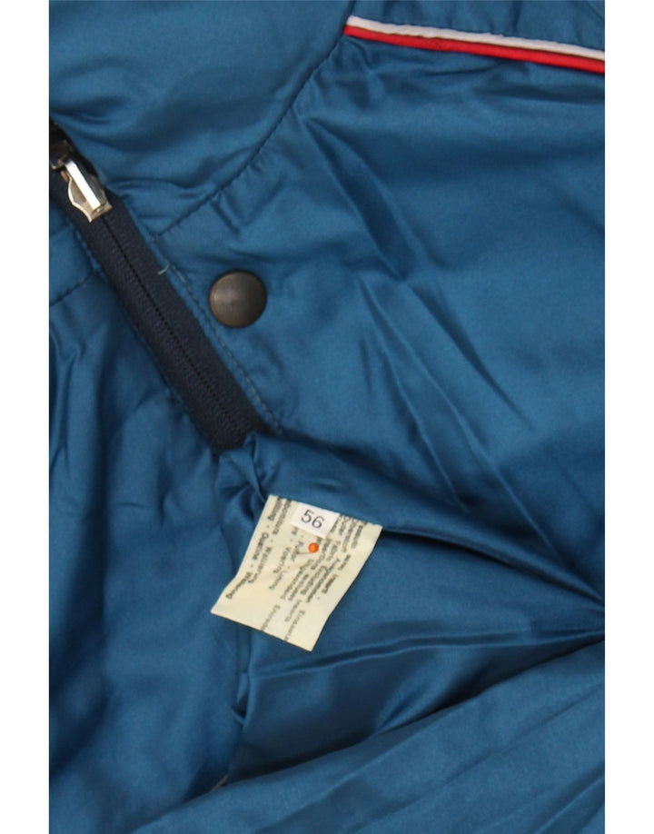VINTAGE Mens Reversible Padded Jacket IT 56 3XL Grey Polyamide Vintage Vintage and Second-Hand Vintage from Messina Hembry 