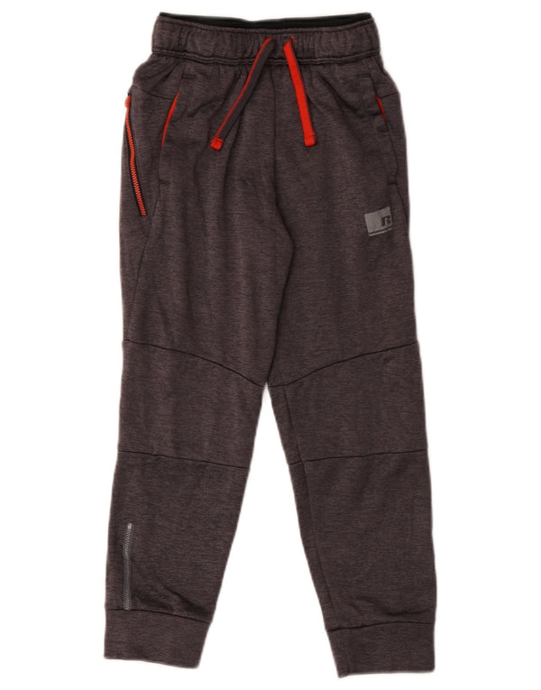 Russell Athletic Boys Tracksuit Trousers Joggers 7-8 Years Medium Grey