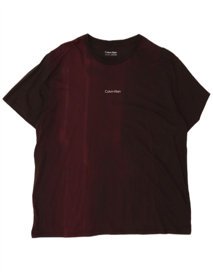 Мужская футболка Calvin Klein Top 2XL бордовая