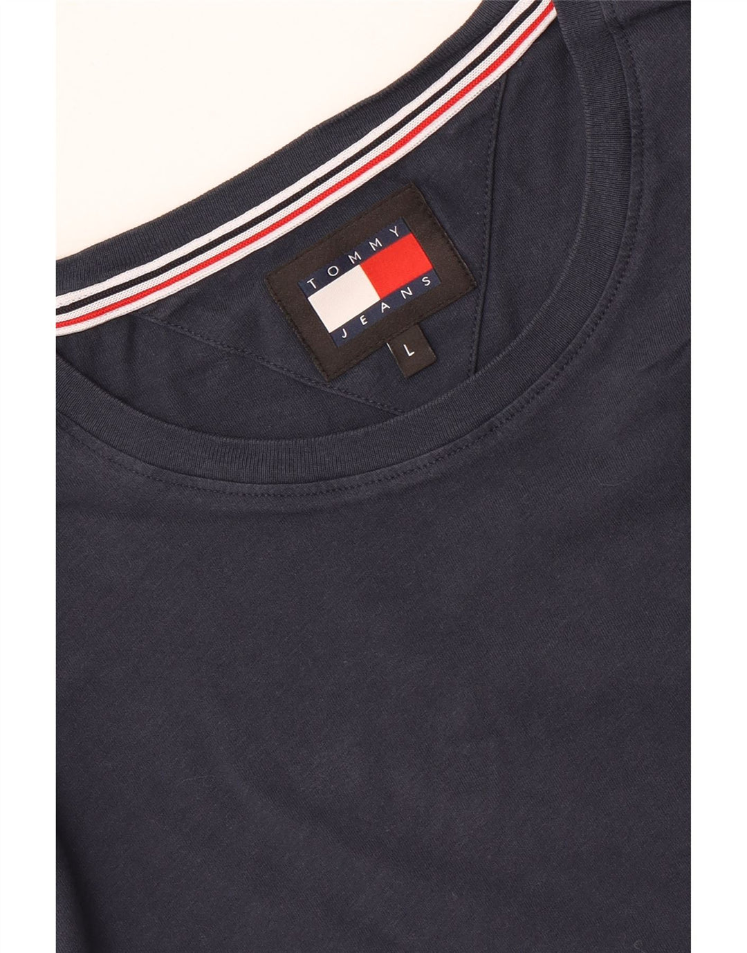 Мужская футболка Tommy Hilfiger, большая, темно-синяя