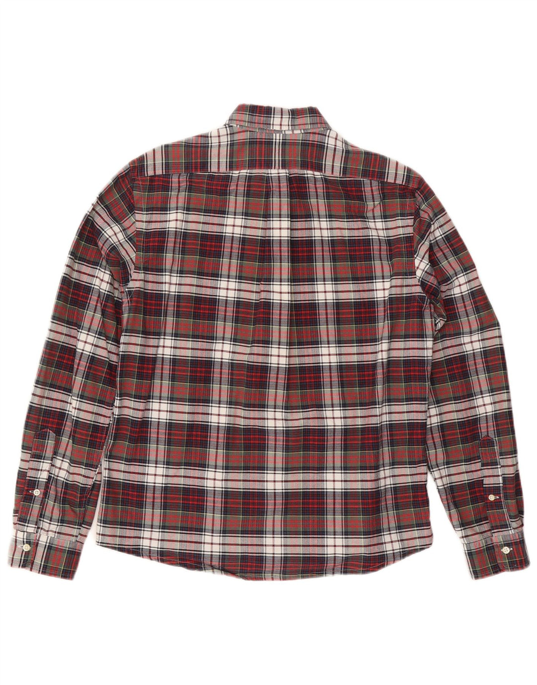 Мужская фланелевая рубашка RALPH LAUREN, средний размер, разноцветная клетка, хлопок