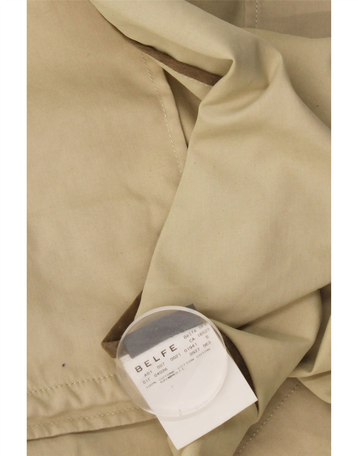Мужское пальто Belfe UK 42 XL, бежевый хлопок