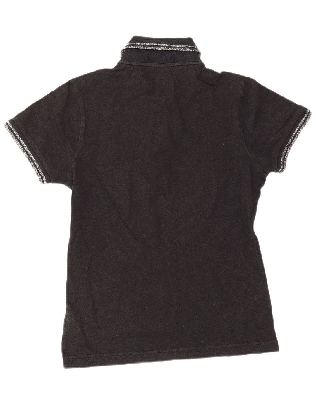 Женская рубашка-поло Fred Perry UK 10, маленькая, черный хлопок