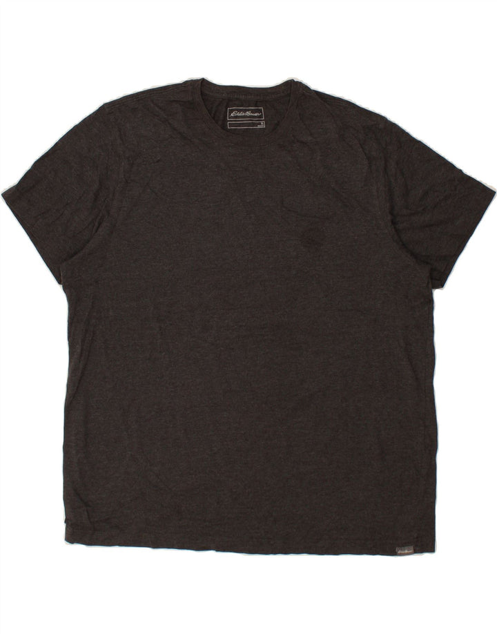 EDDIE BAUER Mens T-Shirt XL Grey Cotton Vintage Eddie Bauer and Second-Hand Eddie Bauer from Messina Hembry 