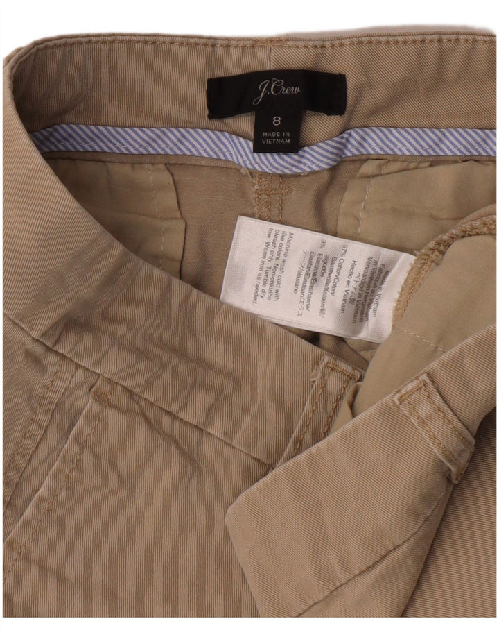 Женские шорты чинос J. CREW US 8 Medium W30 Бежевые хлопковые