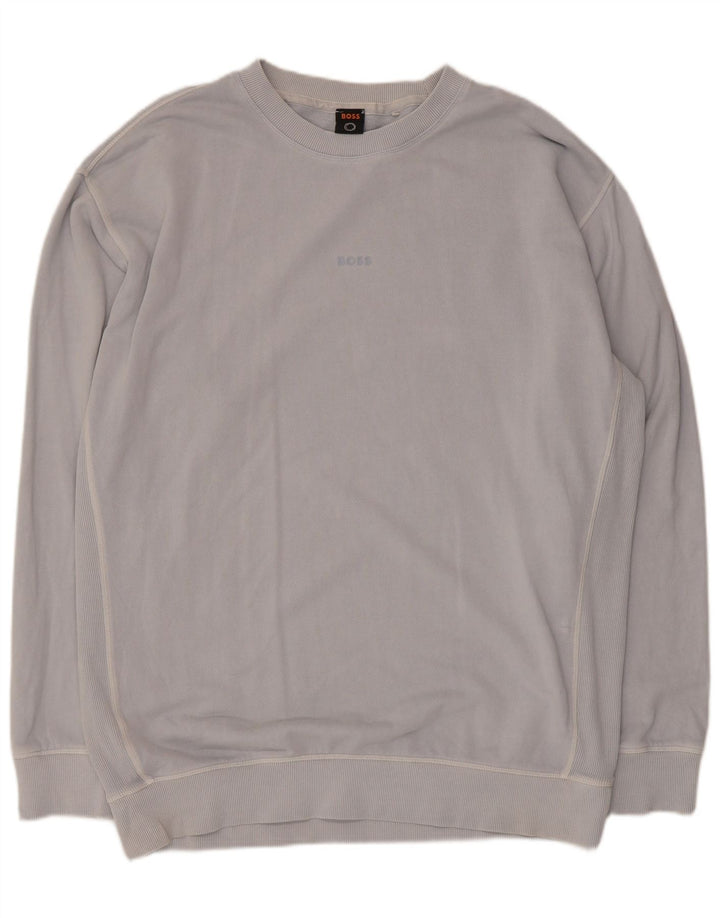 Мужской свитшот Hugo Boss 2XL Синий Хлопок