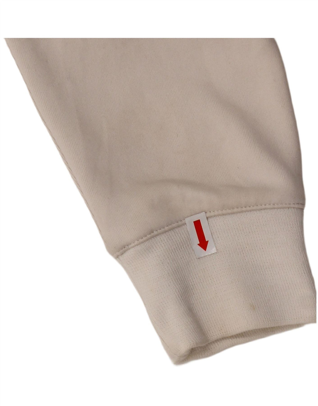 Женская спортивная куртка ASICS UK 14, средний белый цвет с цветными блоками