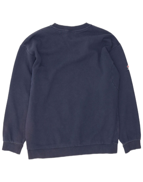 Мужской свитер свободного кроя Superdry Denice с рисунком XS, темно-синий