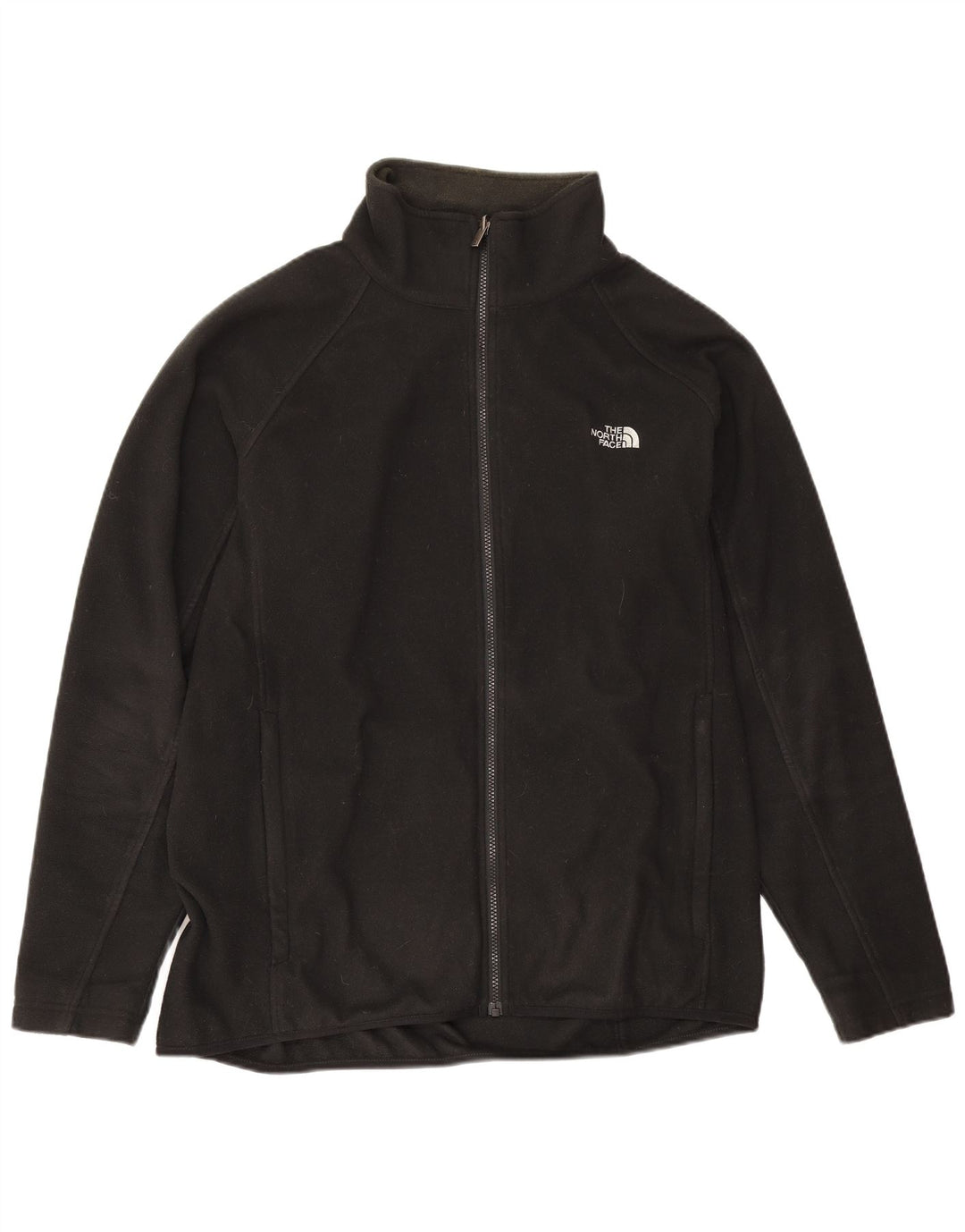 Мужская флисовая куртка с подкладкой The North Face UK 40, большая черная