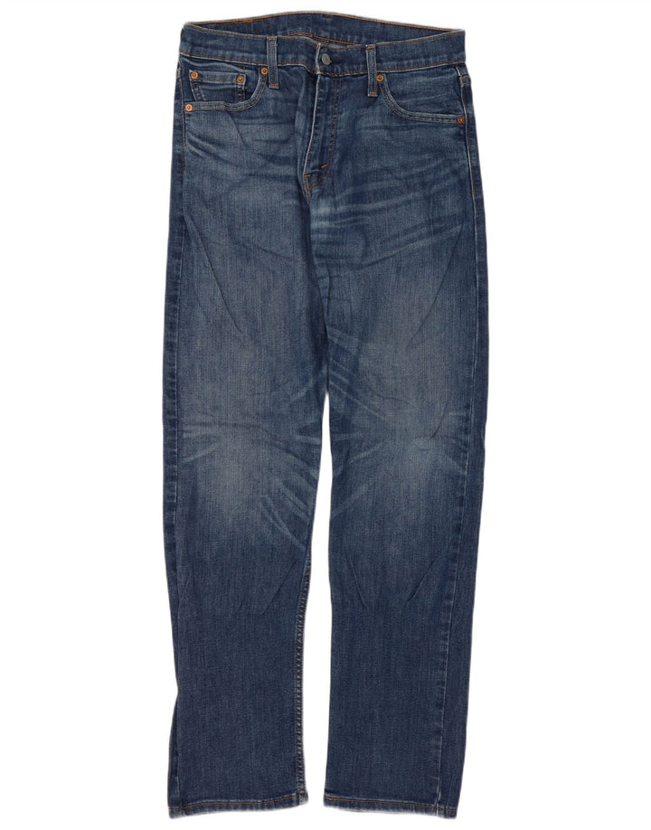 Мужские джинсы Levi's Slim 513 W30 L32 синие, хлопок