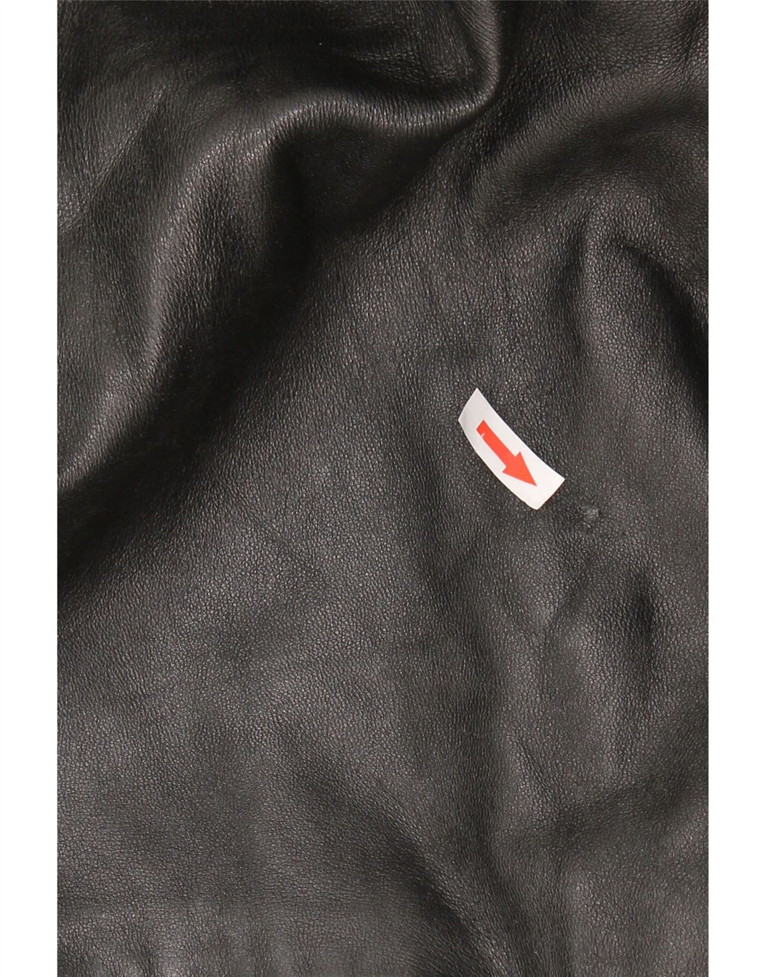 Мужская кожаная куртка VINTAGE UK 42 XL черная кожа