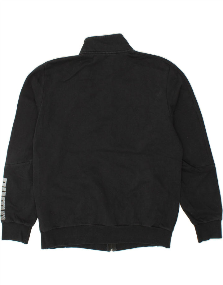 PUMA Mens Graphic Tracksuit Top Jacket Large Black Vintage Puma and Second-Hand Puma from Messina Hembry 