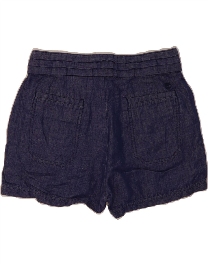TIMBERLAND Womens Denim Shorts US 2 XS W26  Navy Blue Vintage Timberland and Second-Hand Timberland from Messina Hembry 
