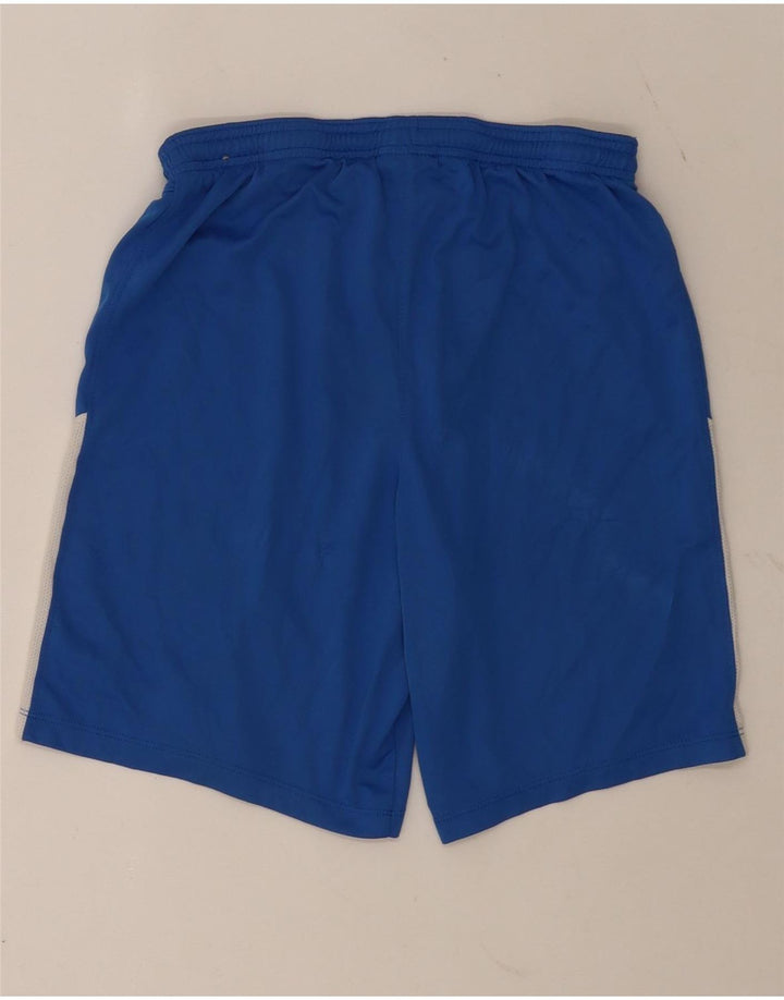 Мужские спортивные шорты Nike Dri Fit, маленький синий полиэстер с цветными блоками