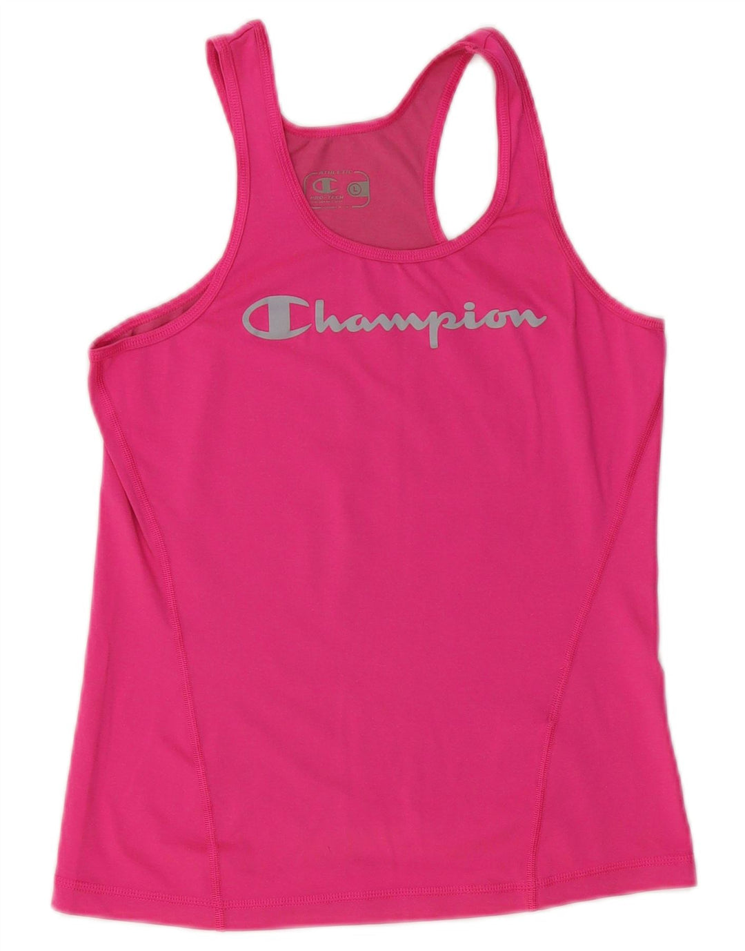 Женская футболка с рисунком CHAMPION Top UK 14, большая розовая