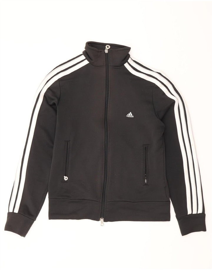 Женский спортивный костюм ADIDAS Top Jacket UK 12 Medium Black Colorblock