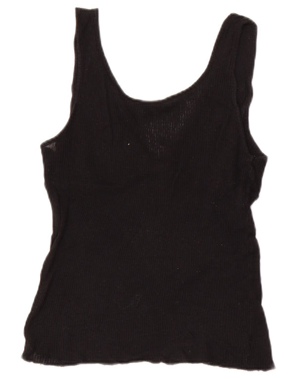 Женский жилет Massimo Dutti UK 12, средний черный