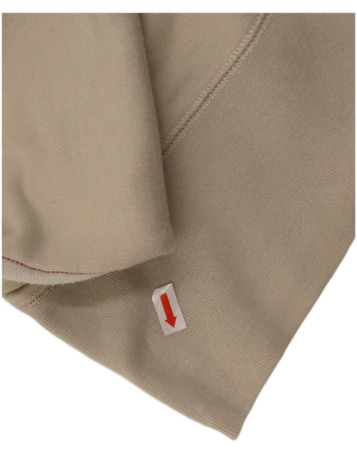 Женский свитер с рисунком Levi's, толстовка UK 16, большой размер, серый хлопок