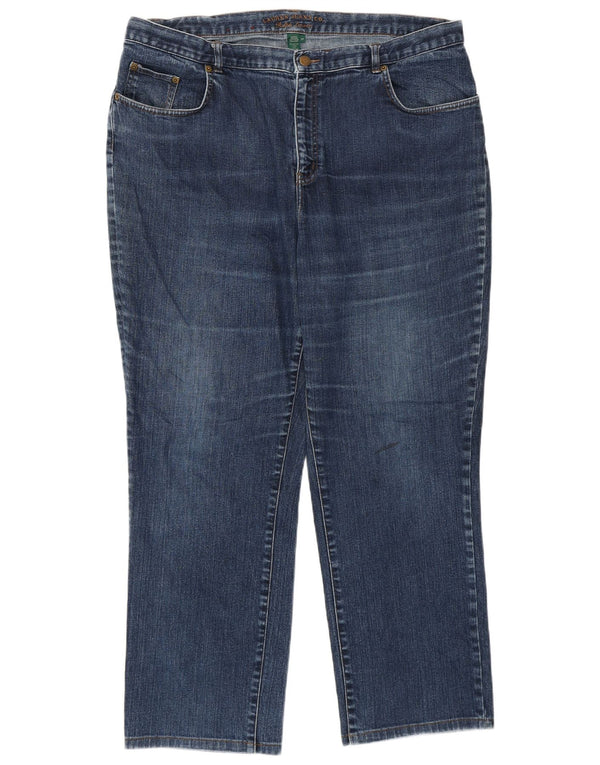 Женские зауженные джинсы Ralph Lauren США 18 2XL W40 L28 Синий хлопок