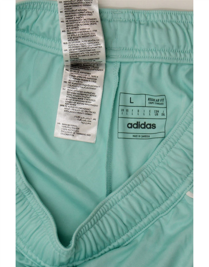 Мужские спортивные шорты Adidas Aeroready Regular Fit, большой бирюзовый полиэстер