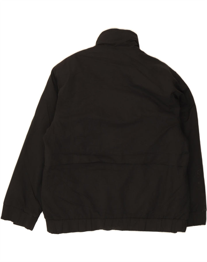 EDDIE BAUER Womens Windbreaker Jacket UK 14 Medium Black Polyester Vintage Eddie Bauer and Second-Hand Eddie Bauer from Messina Hembry 