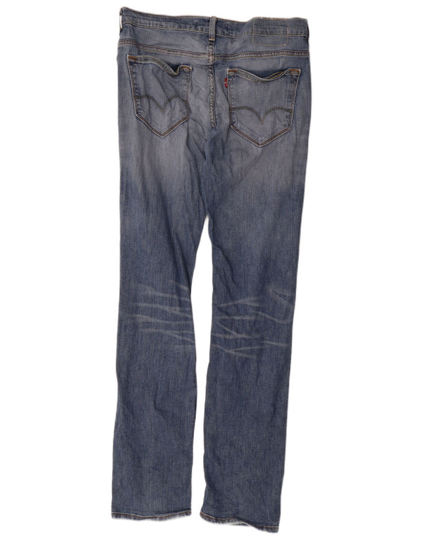 Мужские джинсы LEVI'S 519 Slim W34 L34 Синие, хлопок