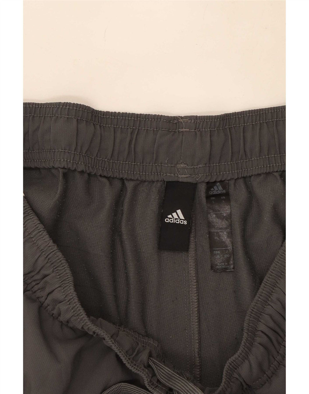 Мужские спортивные шорты Adidas, большие серые, полиэстер