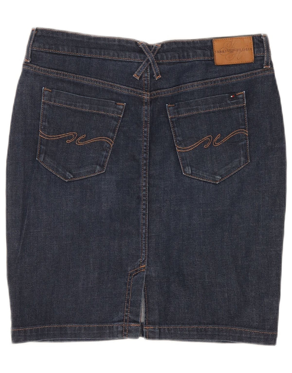 Женская джинсовая юбка Tommy Hilfiger US 6 Medium W30 Темно-синяя хлопковая