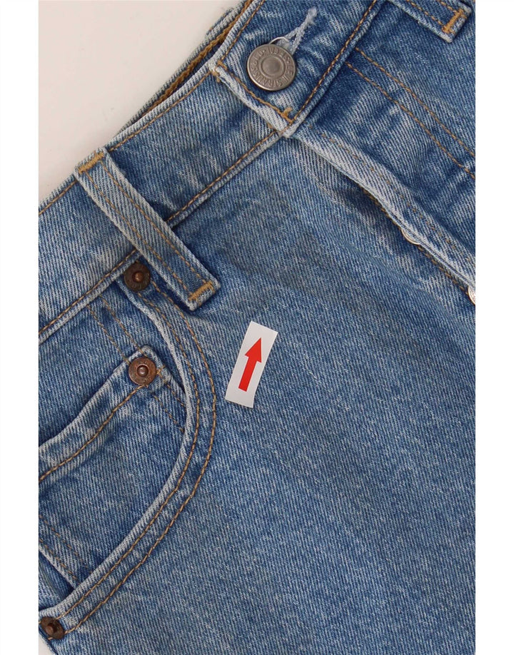 Женские джинсовые шорты Levi's W26, маленькие синие, хлопок