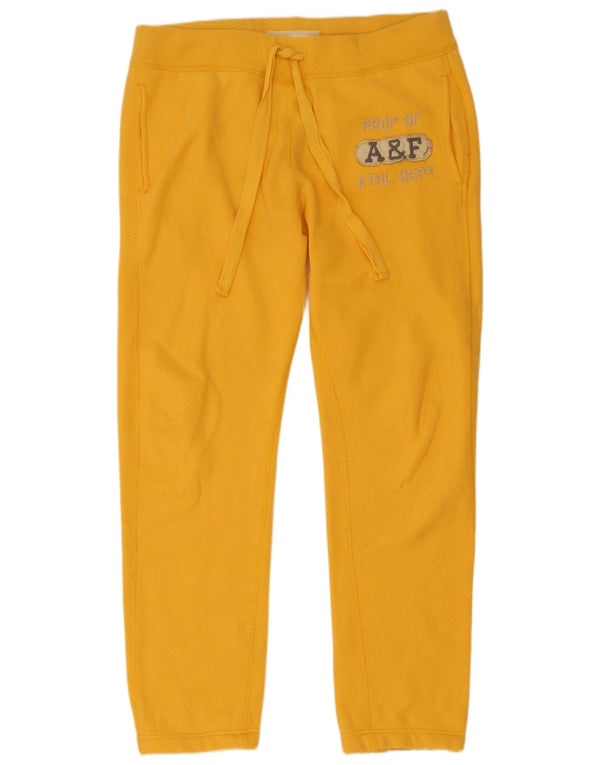 Мужские спортивные брюки Abercrombie & Fitch UK 16, большие, желтые