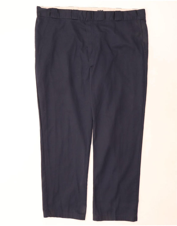 Мужские прямые брюки чинос Dickies 874 W46 L32 темно-синие из полиэстера