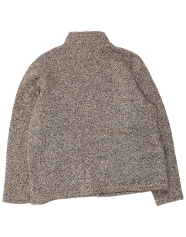 Женский флисовый спортивный костюм Marks & Spencer UK 20 2XL, серый в крапинку