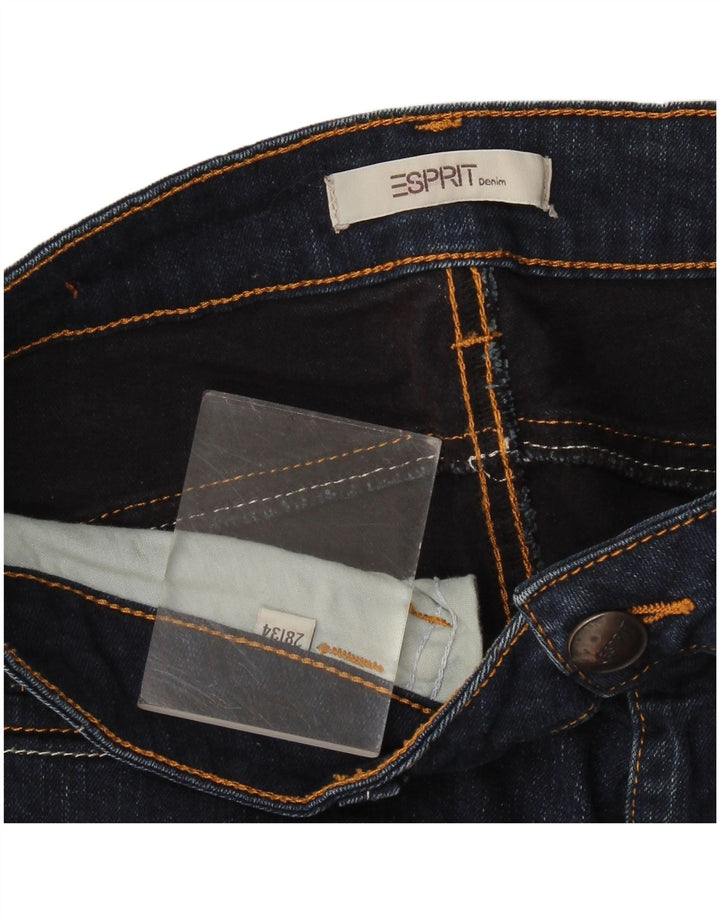 Женские джинсы скинни Esprit W28 L34 Темно-синие