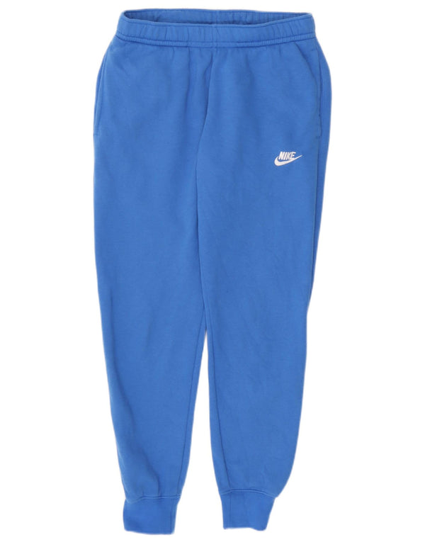 Женские спортивные брюки Nike Joggers UK 10, маленькие синие, хлопок