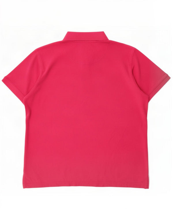 Мужская рубашка-поло Pierre Cardin 2XL, розовый хлопок