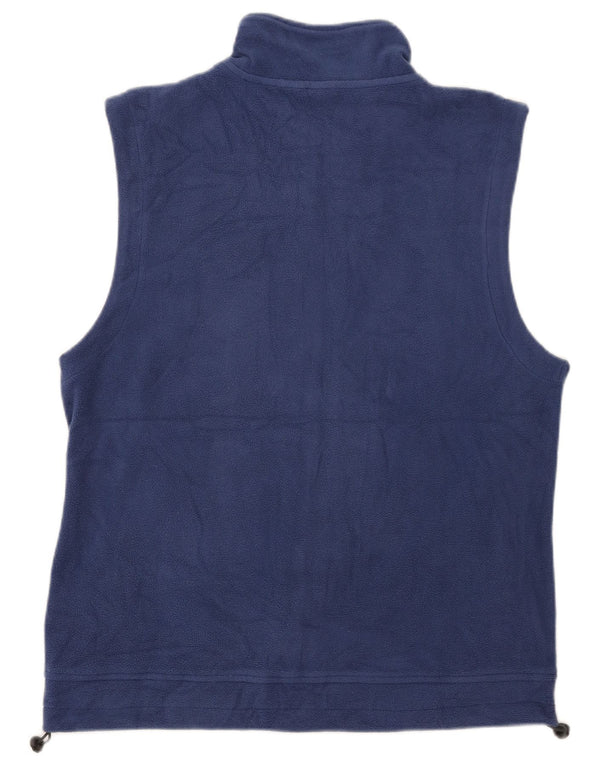 Мужской флисовый жилет Canada 42 XL из синего полиэстера, Великобритания