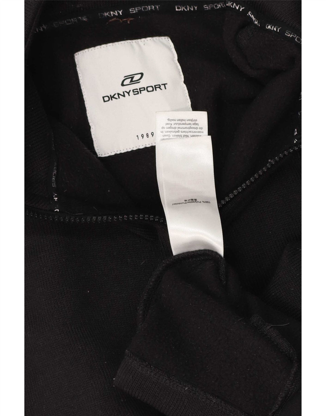 Dkny Мужской спортивный костюм с графическим рисунком, верхняя куртка, средний черный полиэстер