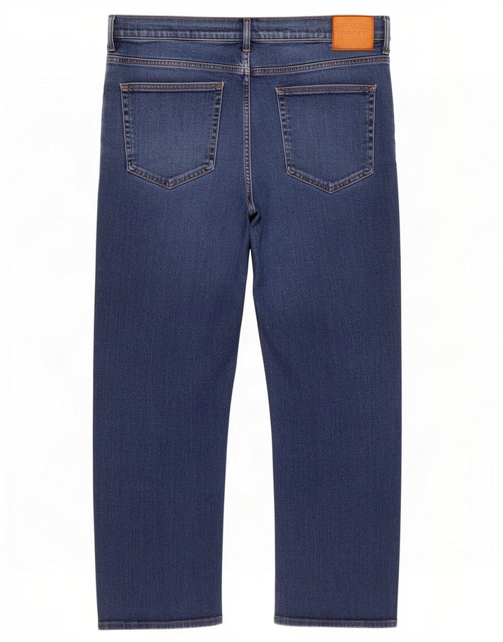 Мужские прямые джинсы Gant стандартного кроя W42 L29 синие